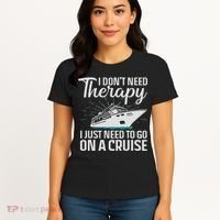 Funny Cruise Art For Women Cruise Ship Vacation Lover Women's T-Shirt thumb 4