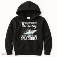 Funny Cruise Art For Women Cruise Ship Vacation Lover Kids Hoodie thumb 0