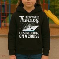 Funny Cruise Art For Women Cruise Ship Vacation Lover Kids Hoodie thumb 3