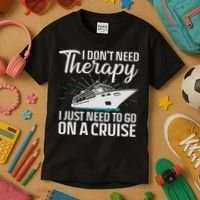 Funny Cruise Art For Women Cruise Ship Vacation Lover Kids T-Shirt thumb 3