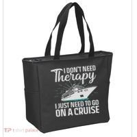 Funny Cruise Art For Women Cruise Ship Vacation Lover Tote Bag thumb 2