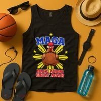 Funny Chicken Adobo Proud Pinoy Filipino Tank Top thumb 4