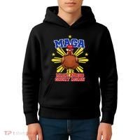 Funny Chicken Adobo Proud Pinoy Filipino Kids Hoodie thumb 4
