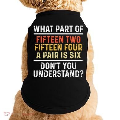 Funny Cribbage Art For Board Game Cribbage Player Doggie Tank