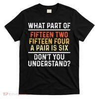 Funny Cribbage Art For Board Game Cribbage Player T-Shirt thumb 0