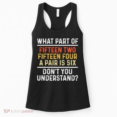 Funny Cribbage Art For Board Game Cribbage Player Women's Tank Top