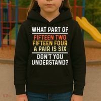 Funny Cribbage Art For Board Game Cribbage Player Kids Hoodie thumb 3