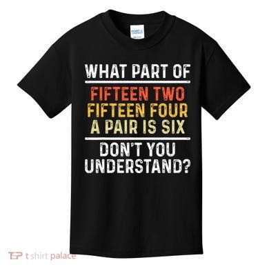 Funny Cribbage Art For Board Game Cribbage Player Kids T-Shirt