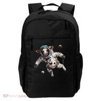 Funny Cow Astronaut In Space Backpack thumb 0