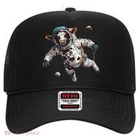 Funny Cow Astronaut In Space Hat thumb 0