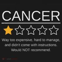 Funny Cancer Awareness One Star Rating Esophageal Ovarian Women's Tank Top thumb 5