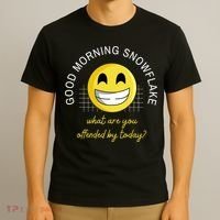 Funny Conservative Anti Cancel Culture Not Woke T-Shirt thumb 3