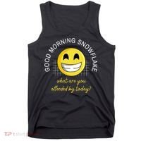 Funny Conservative Anti Cancel Culture Not Woke Tank Top thumb 0