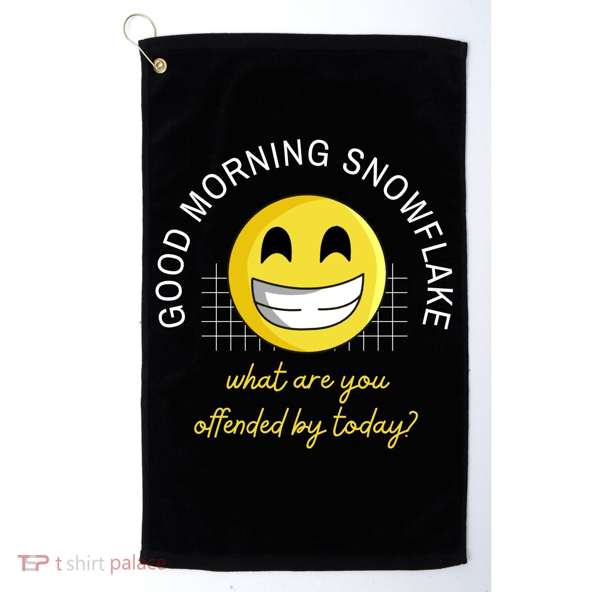 Funny Conservative Anti Cancel Culture Not Woke Golf Towel