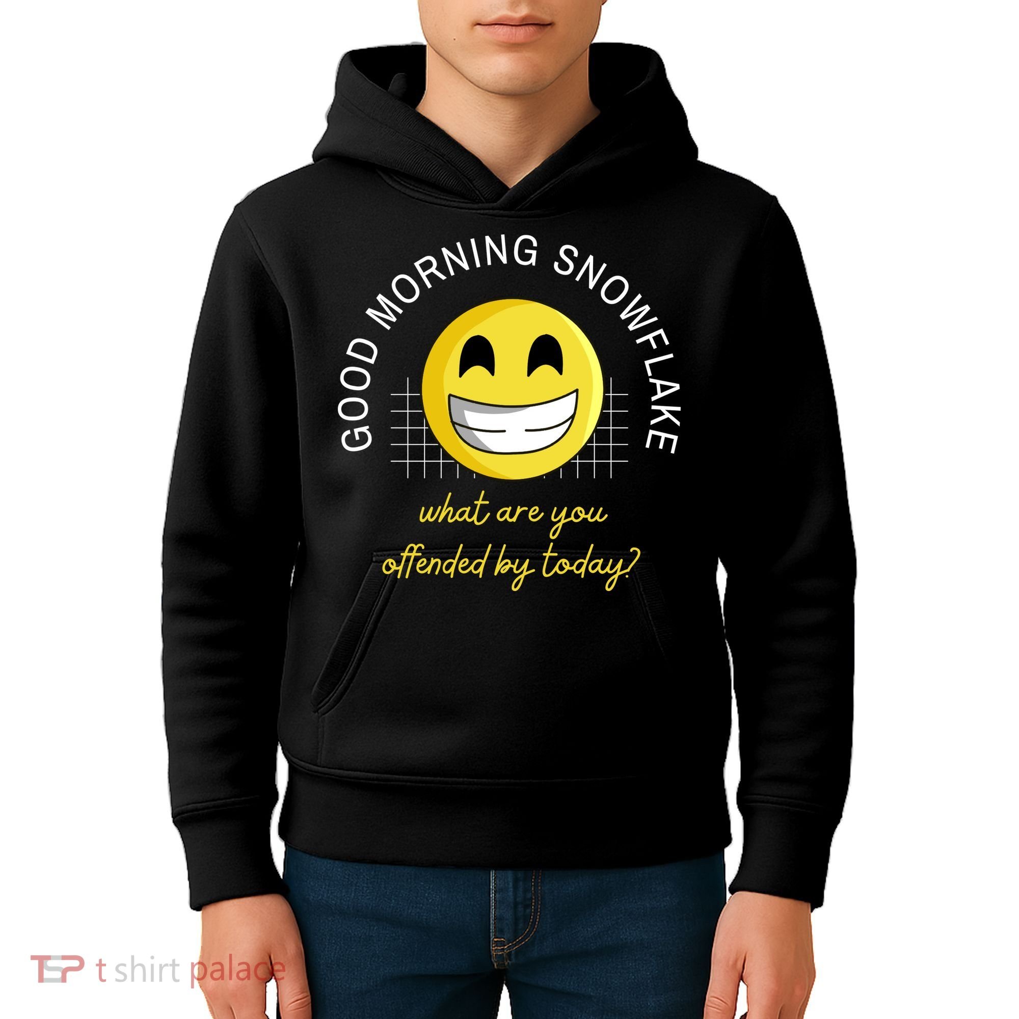 Funny Conservative Anti Cancel Culture Not Woke Kids Hoodie
