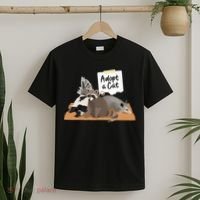 Funny Cute Adopt A Cat Skunk Raccoon Opossum T-Shirt thumb 2