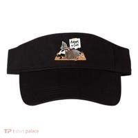 Funny Cute Adopt A Cat Skunk Raccoon Opossum Visor thumb 0
