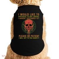 Funny Conservative Anti Woke Politically Incorrect Doggie Tank thumb 0