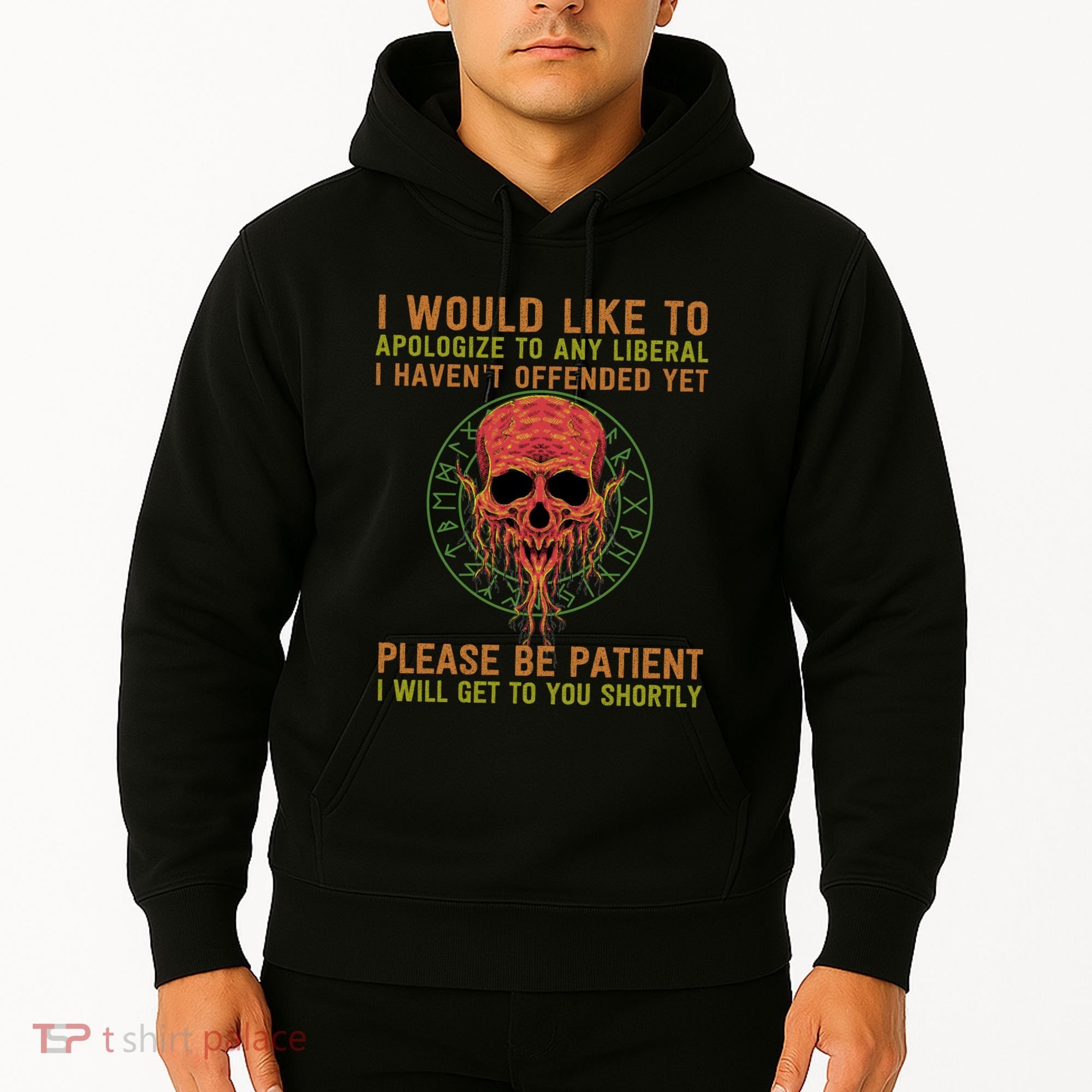 Funny Conservative Anti Woke Politically Incorrect Hoodie