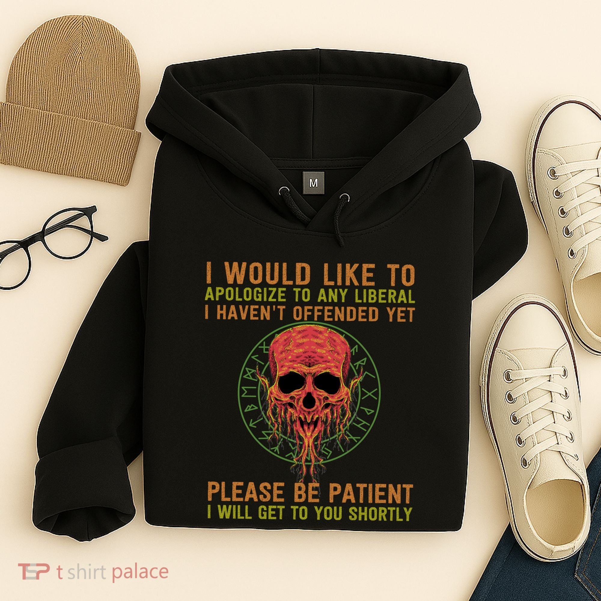 Funny Conservative Anti Woke Politically Incorrect Hoodie