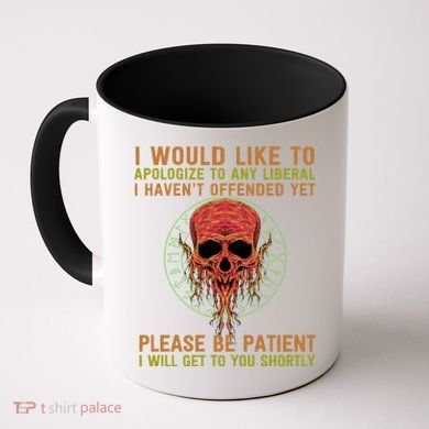Funny Conservative Anti Woke Politically Incorrect Coffee Mug