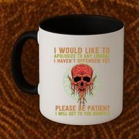 Funny Conservative Anti Woke Politically Incorrect Coffee Mug thumb 2