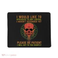 Funny Conservative Anti Woke Politically Incorrect Mousepad thumb 0