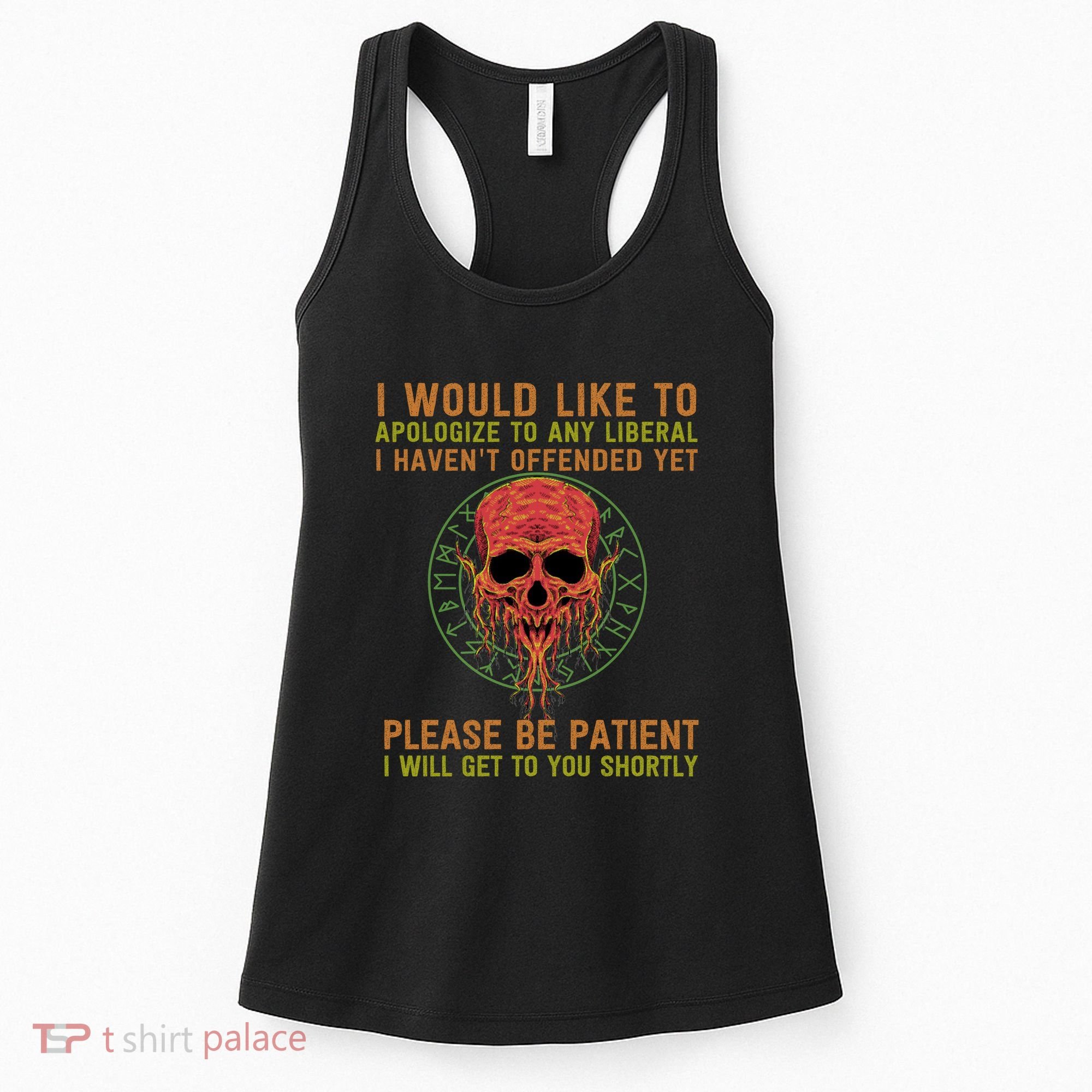 Funny Conservative Anti Woke Politically Incorrect Women's Tank Top