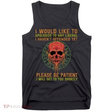 Funny Conservative Anti Woke Politically Incorrect Tank Top