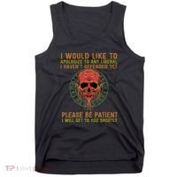 Funny Conservative Anti Woke Politically Incorrect Tank Top thumb 0