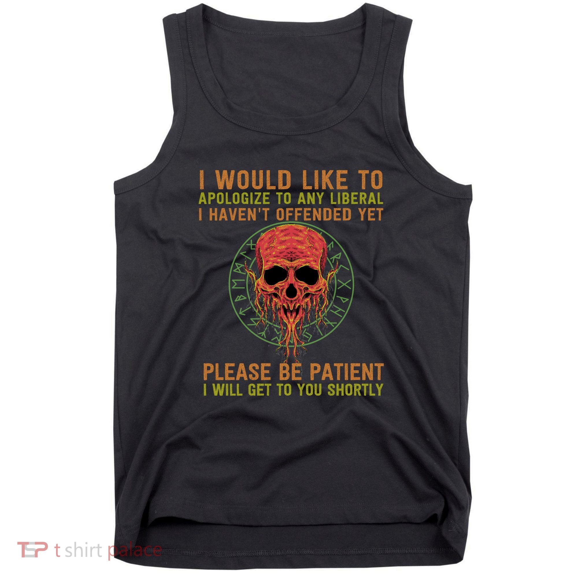 Funny Conservative Anti Woke Politically Incorrect Tank Top