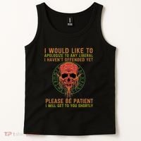 Funny Conservative Anti Woke Politically Incorrect Tank Top thumb 2