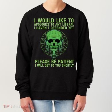 Funny Conservative Anti Woke Politically Incorrect Women's Sweatshirt