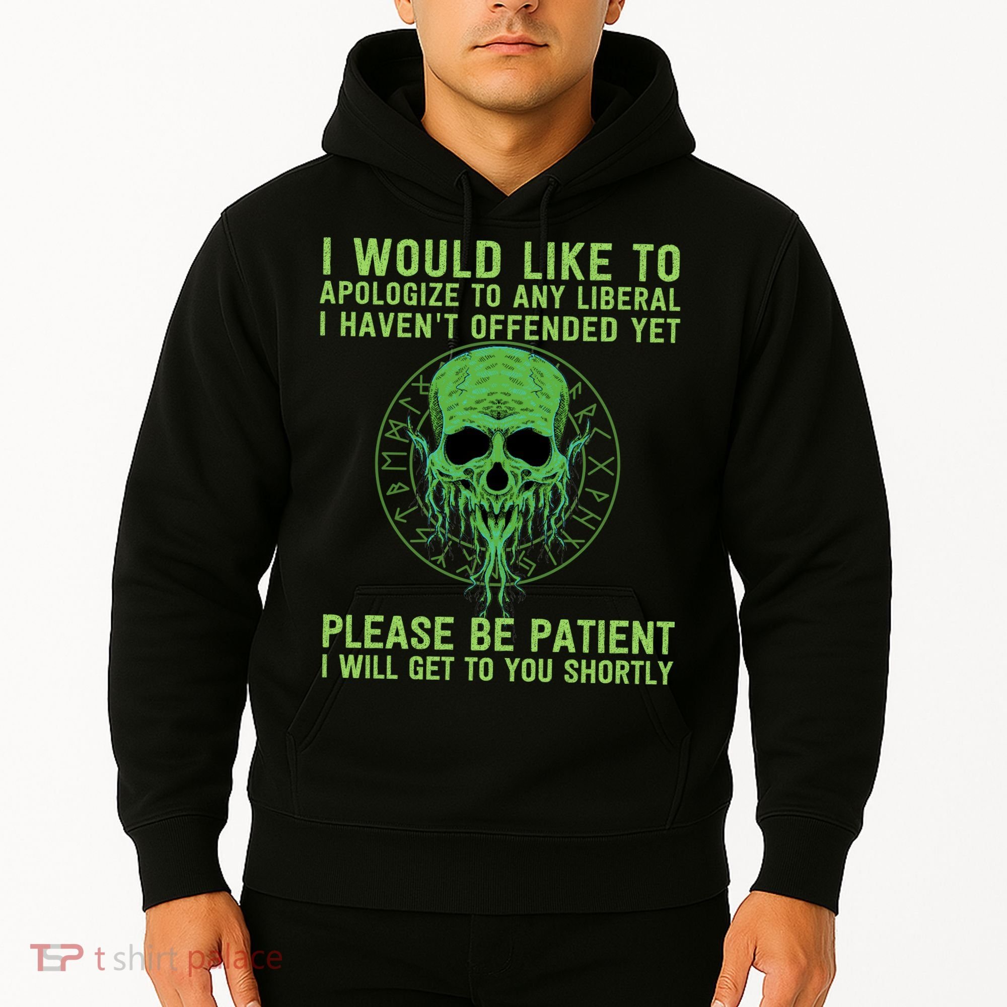 Funny Conservative Anti Woke Politically Incorrect Hoodie