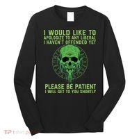 Funny Conservative Anti Woke Politically Incorrect Long Sleeve Shirt thumb 0