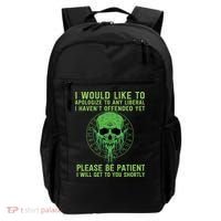 Funny Conservative Anti Woke Politically Incorrect Backpack thumb 0