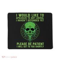 Funny Conservative Anti Woke Politically Incorrect Mousepad thumb 0