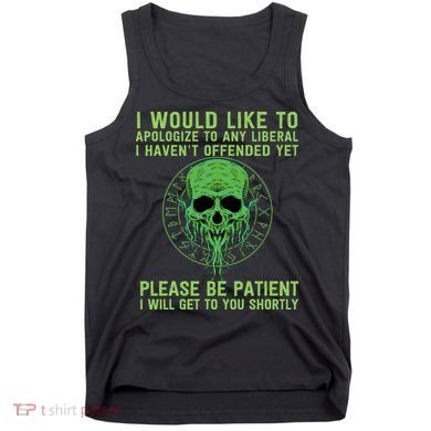 Funny Conservative Anti Woke Politically Incorrect Tank Top