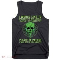 Funny Conservative Anti Woke Politically Incorrect Tank Top thumb 0