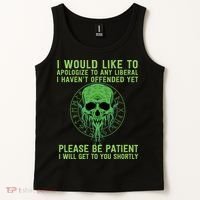 Funny Conservative Anti Woke Politically Incorrect Tank Top thumb 2