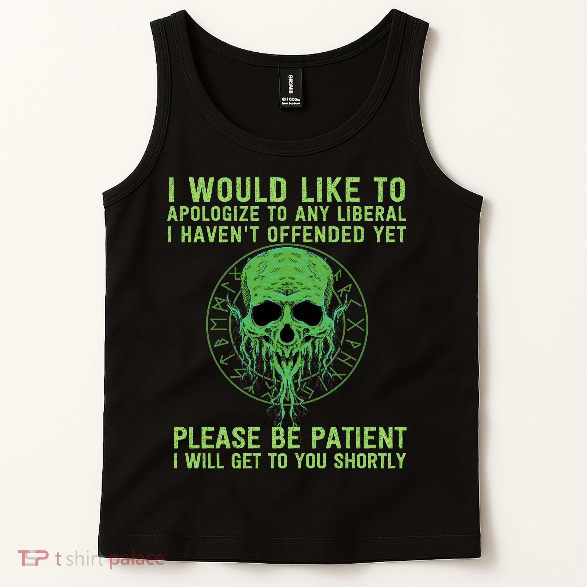 Funny Conservative Anti Woke Politically Incorrect Tank Top