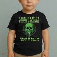 Funny Conservative Anti Woke Politically Incorrect Toddler T-Shirt thumb 2