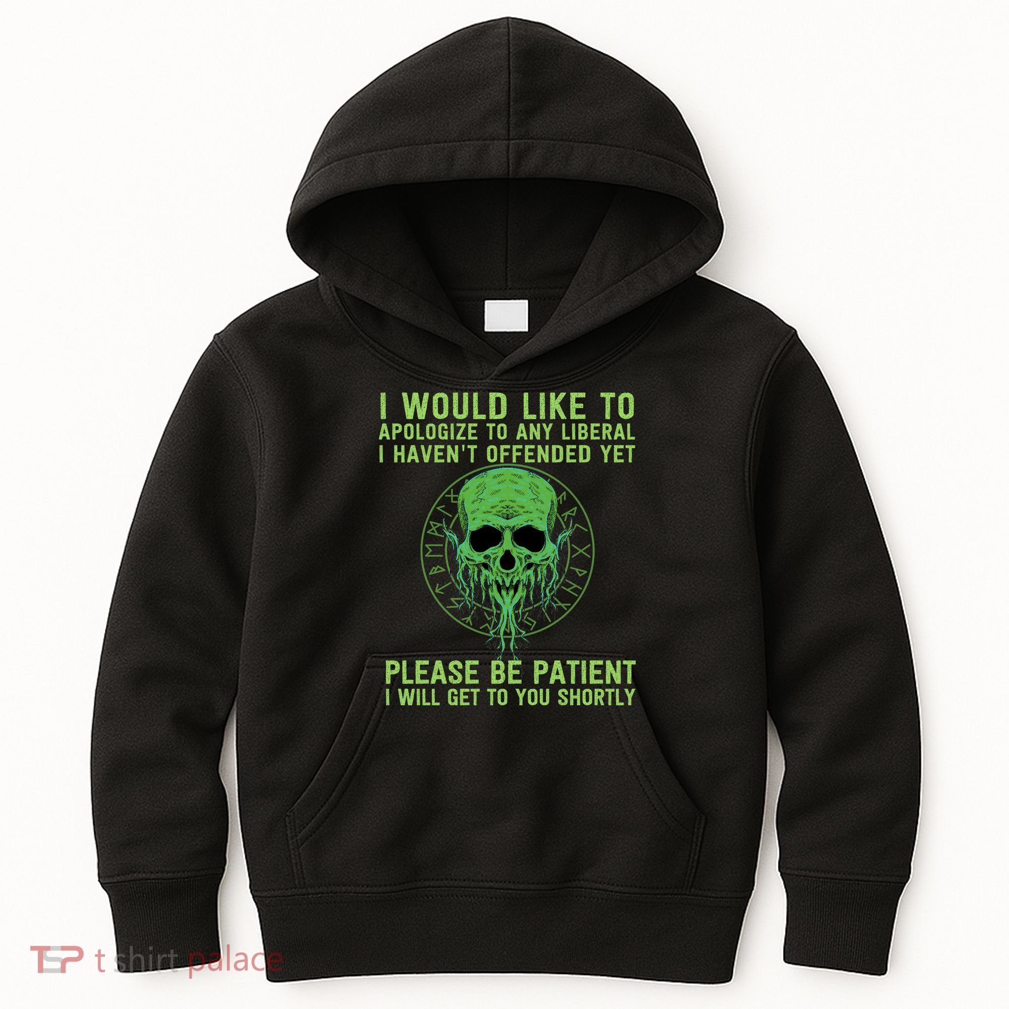 Funny Conservative Anti Woke Politically Incorrect Kids Hoodie