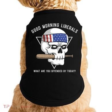 Funny Conservative Anti Liberal Anti Woke Doggie Tank