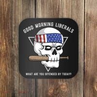 Funny Conservative Anti Liberal Anti Woke Coaster thumb 0