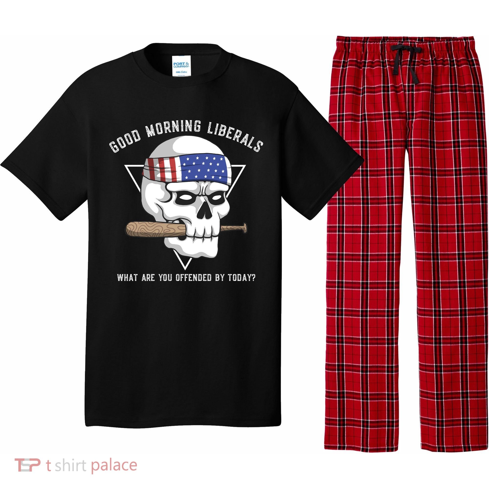 Funny Conservative Anti Liberal Anti Woke Pajama Set