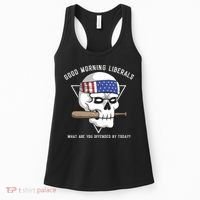 Funny Conservative Anti Liberal Anti Woke Women's Tank Top thumb 0