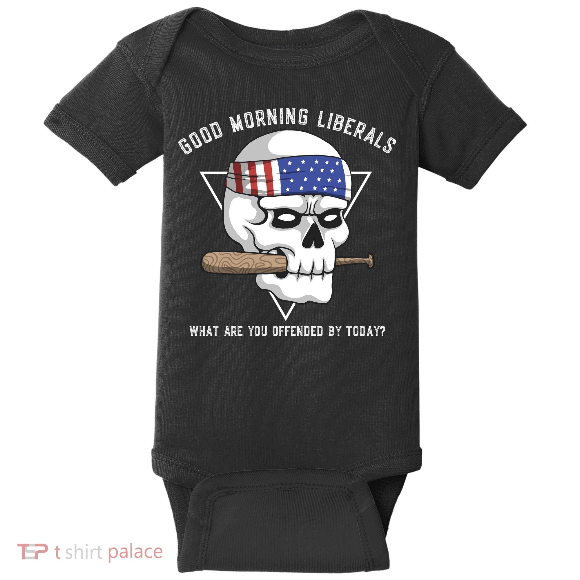Funny Conservative Anti Liberal Anti Woke Baby Bodysuit