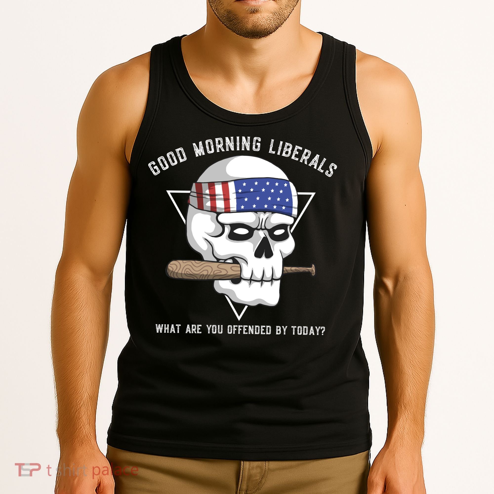 Funny Conservative Anti Liberal Anti Woke Tank Top