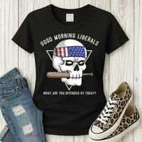Funny Conservative Anti Liberal Anti Woke Women's T-Shirt thumb 3